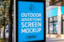 Outdoor Advertising Screen Mockup