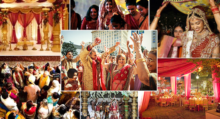 Image That Represents The Indian Wedding Traditions.