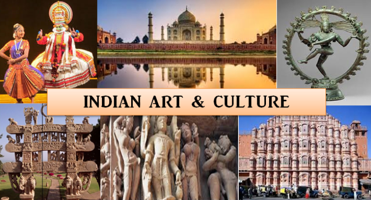Image That Represents The Indian Art & Culture.