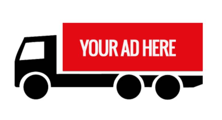 A Mockup Of Mobile Billboard Advertisement Truck